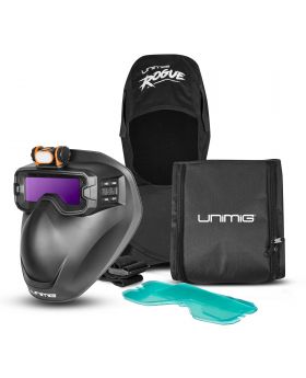 UNIMIG Auto Darkening Welding Goggles & Mask Combo Kit-U21001K BDD
